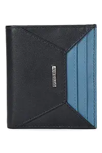 Peter England Navy Leather Wallet