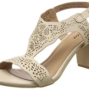 BATA Women Daydream Block Sanda Beige Ballet Flats-3 (7613032)