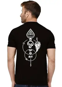 ALLEN BLACK Men's Round Neck T-Shirt,Men's T-Shirt Idea f Gym, Sp ts, Casual Outings, (GAR_ Tshrt_ XXL_6840_) Multicolour