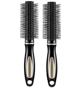 EDO MAC Pack of 2 Round Hair Brushes – Perfect for Blow Drying, Styling, Adding Curls & Volume