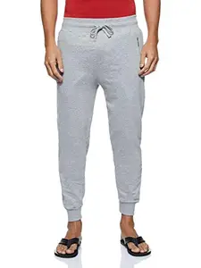 Fruit of the Loom Ultra-Soft Cotton Knitted Pant for Men | Comfortable Fit | GREY MELANGE Pack of 1