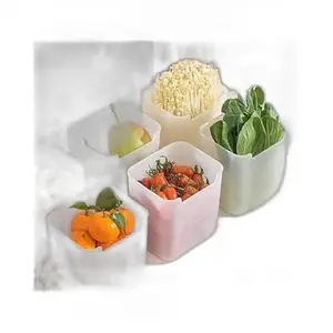 pack of 6 Premium fridge storage Space-saving Refrigerator Side Door Organizer - 1000 ml