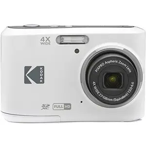 KODAK PIXPRO FZ45-WH 16MP Digital Camera 4X Optical Zoom 27mm Wide Angle 1080P Full HD Video 2.7" LCD Vlogging Camera (White) price in India.