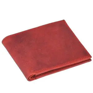 OHM New York Wine Color Vintage Collection Leather Wallets Minimalist