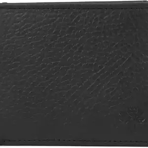 Woodland Rogelio Leather Multicard Coin Wallet for Men (Black)