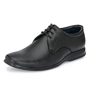Centrino mens Derby Formal Shoe (Black_9 UK_8654-1)