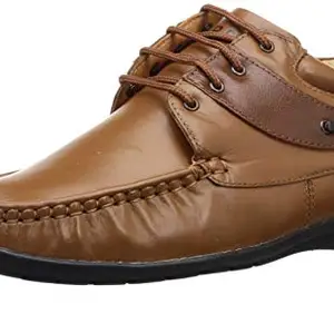 Red Chief Casual Derby Shoes for Men Tan