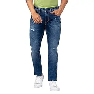 Spykar Men's Rover Regular Fit Mid Rise Casual Jeans