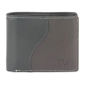 GLA Black Leather Wallet for Men's 402