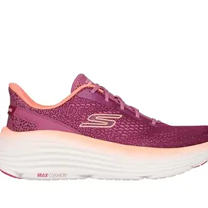 Skechers Women MAX Cushioning Endeavour - KA Pink Slip On Running Shoes
