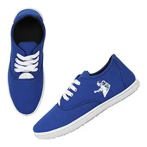 KANEGGYE 786 Royal Blue Casual Shoes for Men 7Uk