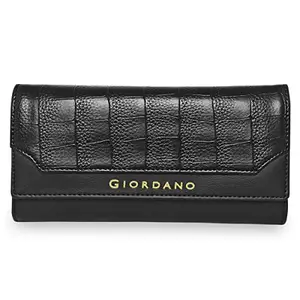 Giordano Women's PU Wallet| Two Fold Wallet| Black