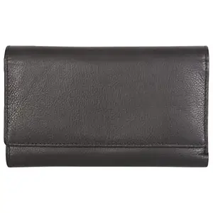 Leatherman Fashion LMN Genuine Leather Men Black Wallet 1_7103