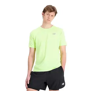 new balance Men's Neon Green T-Shirt (MT21262TWY)