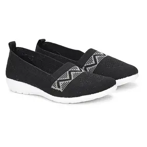 Aqualite Women DLS-424 Belly, White/Black, 4 UK/India