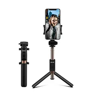 INICIO Bluetooth Selfie Stick 3 in 1 Aluminum Alloy Tripod with 360 Rotation Head & Wireless Remote Shutter Compatible for iPhone 13 12 11 Galaxy S21 S20 Note 20 Redmi OnePlus & Smartphones