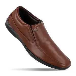 WALKAROO Men's Formal Shoes (20016604-BRN) UK 8