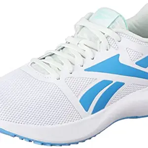 Reebok Women Mesh Runner 5.0 Running Shoes FTWWHT/ESSBLU/HINMIN UK 3, Multicolor