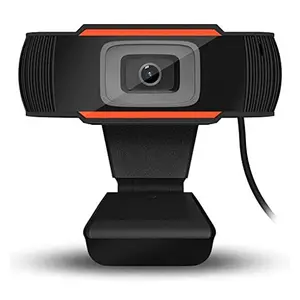 eshtdev hd Webcam for Laptop and Desktop with Microphone, Auto Focus 720P Web Camera for Video Calling Conferencing Recording Online Classes, USB Play and Plug