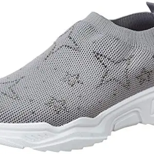 Flavia Women's Grey Running Shoes-5 UK (37 EU) (6 US) (FB-03FK)