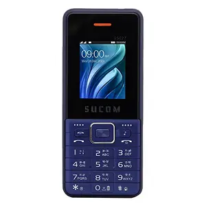 Z Sukom S5627 Mobile Phone Feature Phone with Dual SIM Card, Camera, Big Torch, Auto Call Recording (Blue, 1.8 inch Big Screen, 2750mAh Big Battery) price in India.