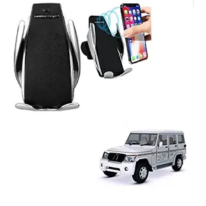 Kozdiko Car Wireless Car Charger with Infrared Sensor Smart Phone Holder Charger 10W Car Sensor Wireless for Mahindra Bolero XL