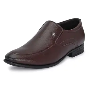 Centrino Formal Shoe for Men | Soft Cushioned Insole for All-Day Comfort | Stylish & Elegant Design | Perfect for Office, Business Casual & Formal Attire 7322-2_Brown_11