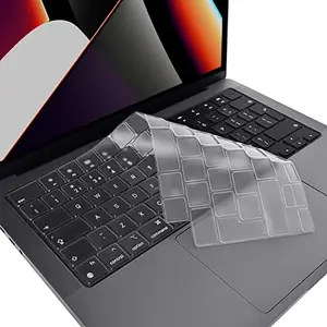 FANCY PRODUCTS ENTERPRISES Fancy Product Silicone 15.6" Laptop Keyboard Protector Skin Cover, Waterproof Dust-Proof Ultra Thin Keyboard Skin Cover, Laptop Keyguard for Lenovo, Dell, HP, Acer, Asus, Huawei and All Keyguard