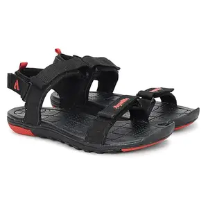 Aqualite Men MGS 214 Sandal, Black/Red, 6 UK/India