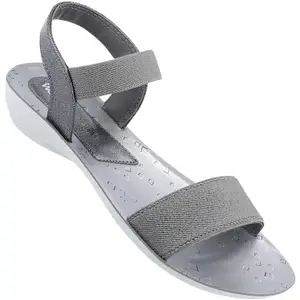 WALKAROO WL7751 Womens Fashion Sandals for Casual Wear and Regular use - Grey