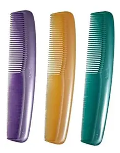 Big Comb Hair Combs For Men And Women Boys And Girls To Style All Types Of Hair Multicolor Pack of 3
