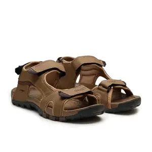 ASIAN Vistara-22 Sandals for Men & Boys | Comfortable, Stylish & Lightweight Casual Outdoor Sandals with Cushioning | Secure Fit Design & Anti-Slip Grip Sole for Daily Use(MOUSEBRN)-UK 7
