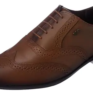 Lee Cooper Men's LC2033B1R Leather Formal Shoes_LC2033B1R_Tan_40