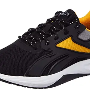 Reebok Men Force Runner M Black/Collegiate Gold/Flat Grey 7
