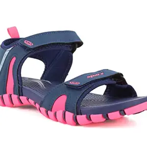 Sparx womens SS 572 | Latest, Daily Use, Stylish Floaters | Blue Sport Sandal - 5 UK (SS 572)
