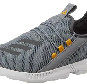 Adidas Men's Synthetic GauzeWalk M Running Shoe MLEAD/GRESIX/PREYEL, 6 UK, Grey (Set of 1 Pair)
