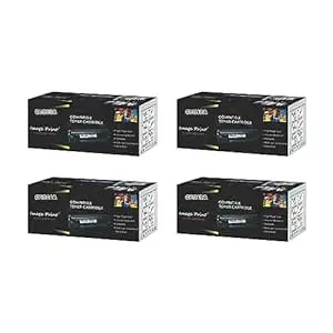 126A for 126A CP1020, CP1025NW CE310A, CE311A, CE312A, CE313A Toner Cartridges Combo for LaserJet ProCP 1025 ( 4 Color Set.)