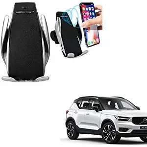 Kozdiko Car Wireless Car Charger with Infrared Sensor Smart Phone Holder Charger 10W Car Sensor Wireless for Volvo XC40