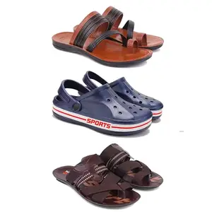 Men's Sandals | Lightweight Wear| Stylish & Easy to Wear For Men's PCV-SAN-(3-COMBO)-3151-3069-3126-7