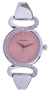 Calvinford Analog Pink Dial Women's Watch - 1508B