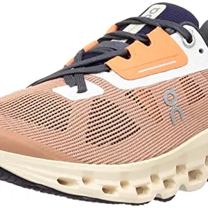 On Women's Cloud Stratus 2 Running Shoe, Cork/Fawn, 10