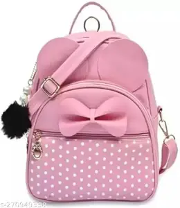 Stylish And Trending Women Standard Backpack For College Office Travel Bag Girls Handbag Purse