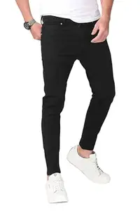 SNITCH Men Regular Mid Rise Jet Jeans