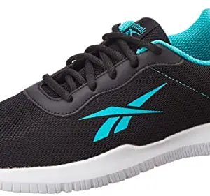 Reebok Womens Glide Ride W Black/Classic Teal Running Shoe - 5 UK (GB1893)
