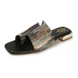 Denill Printed Slippers Flip Flop for Women & Girl With Extra Soft Bottom & Non Slip Sole(Multi) Uk-5