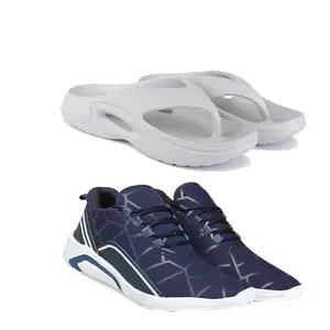 Bersache Lightweight Stylish Flip Flop,chappal,slippers,slides, for menZ-Combo(SIP)-6057-3036