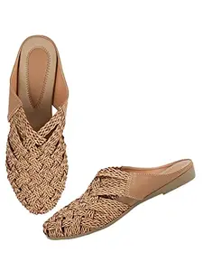 SELFIEE Comfortable Bellies Sandals Formal Casual Wear Party and Occasions Mules for Womens & Girls