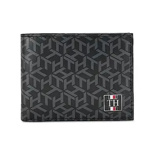 Tommy Hilfiger Franco Mens Global Coin Wallet Black (8903496156690)