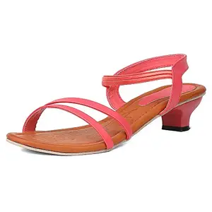 Sindhi Footwear Women Outdoor Sandals-5 Uk Eu (St-C1955_Pink_38)(Pink_Rexin;Synthetic)