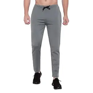 BLUE STAR SHARK Men's Slim Fit Track Pants – Joggers for Running, Gym, Sports, and Casual Wear | Multipurpose Activewear Lower for Men & Boys | Stylish Summer Trousers & Night Pants